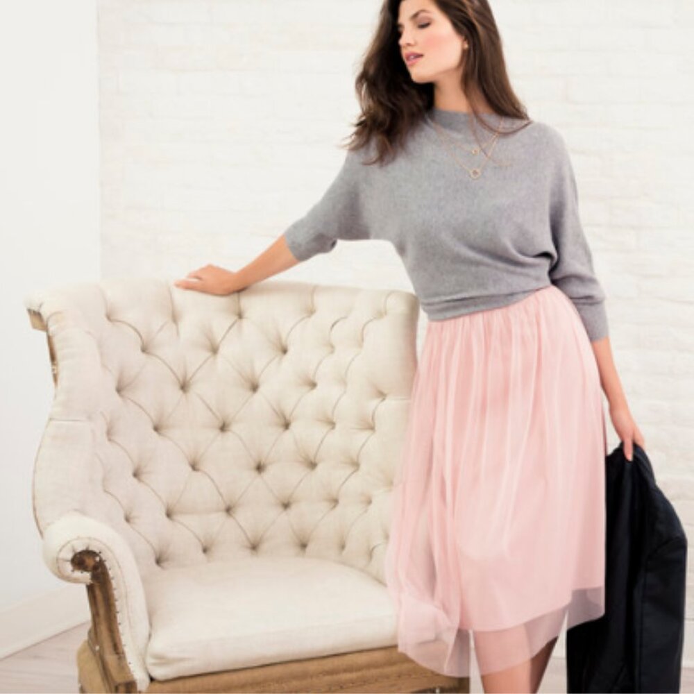 Pink Tulle Skirt